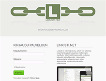 Tablet Screenshot of linkisti.net